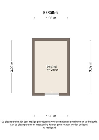 Floorplan - Oranjehof 49, 4141 GD Leerdam